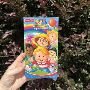 Fisher Price Little People Volume 1 Big Discoveries VHS Sealed